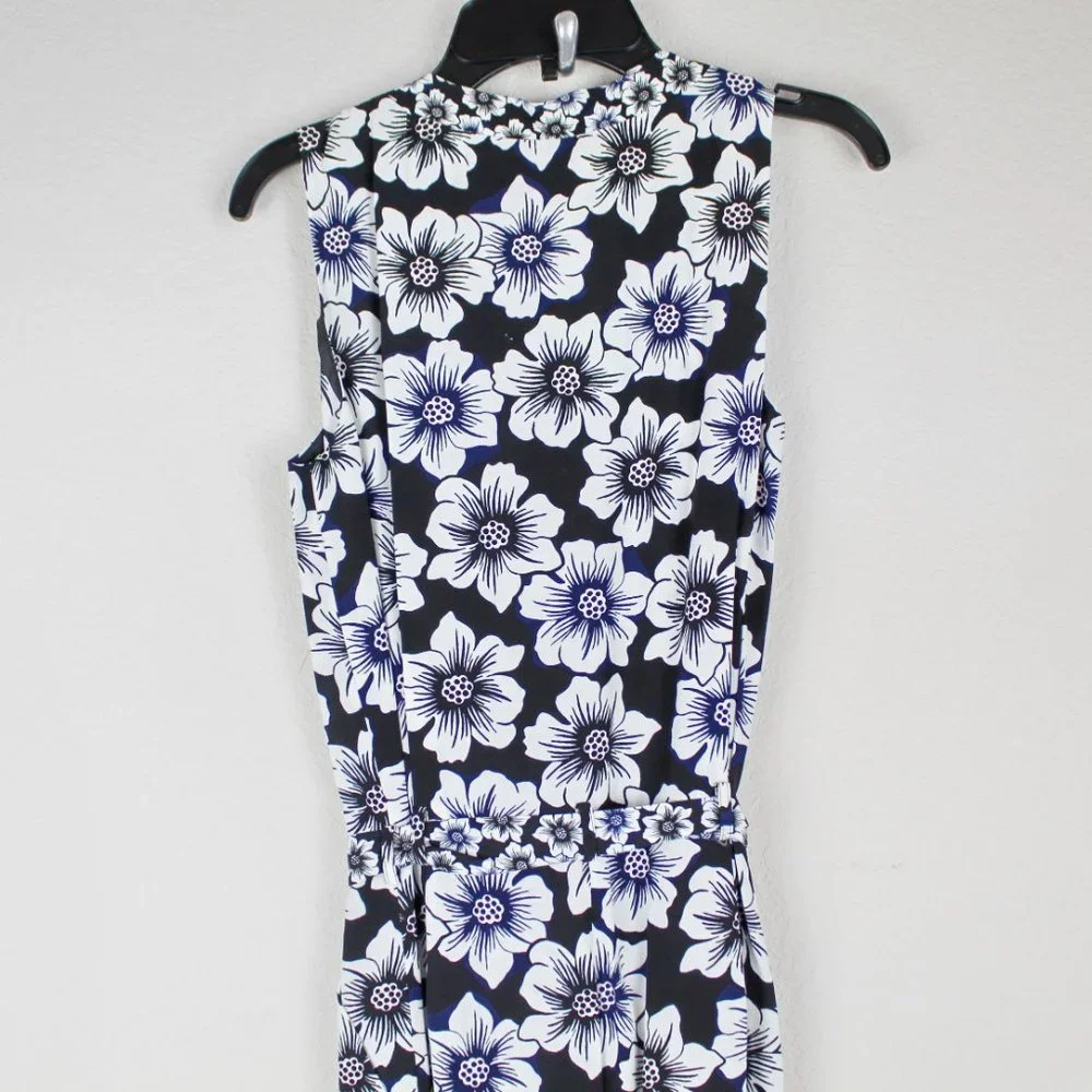 NWT Kate Spade Hollyhock Silk V-neck Lined Jumpsuit, XS